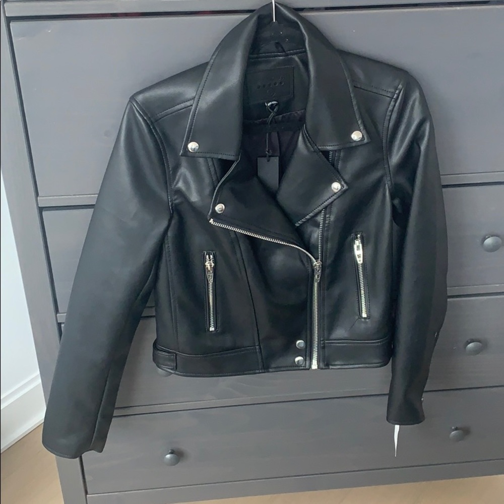 NWT Faux Leather Blank NYC Moto Jacket
